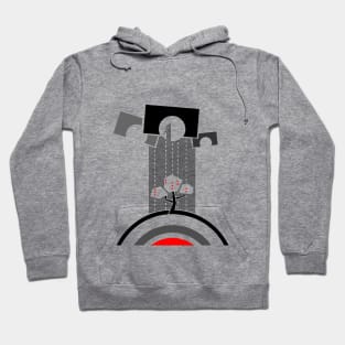 Abstract geometrical pattern in constructivism style Hoodie